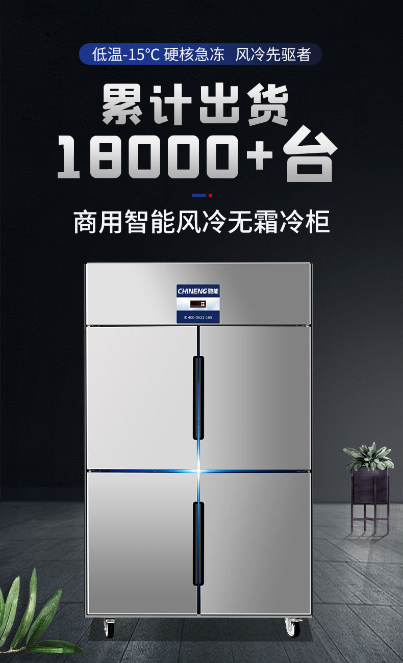 驰能立式冷柜